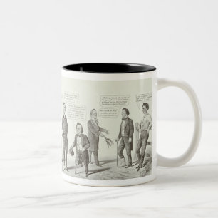 Hon. Abraham Lincoln Två-Tonad Mugg