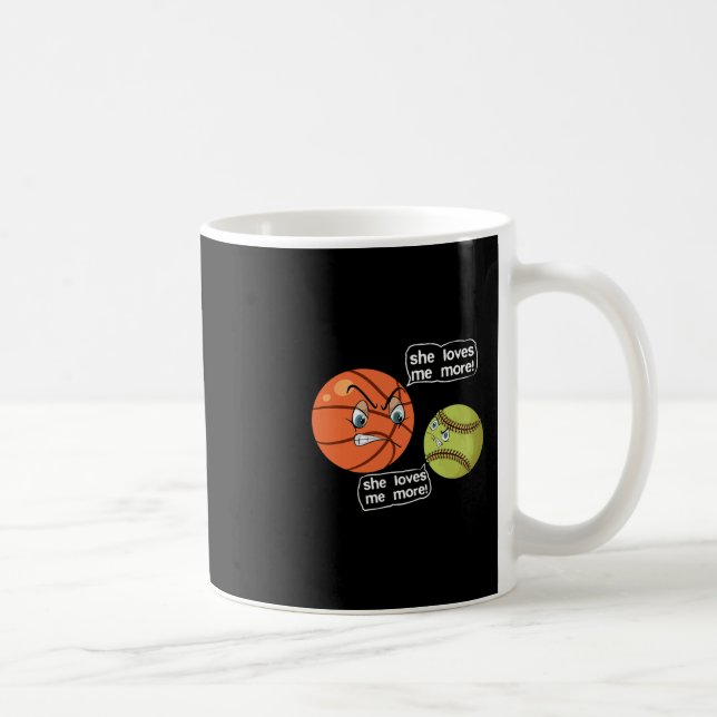 Hon älskar mig mer mjukt sketll  kaffemugg (Höger)