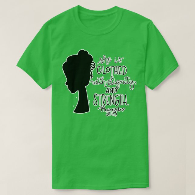 Hon är 3125 bibel verse 1 t shirt (Design framsida)