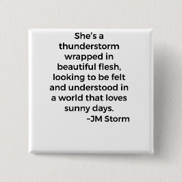 Hon är A Thunderstorm Knapp