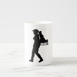 Hon är Bakpackande Idaho Benporslin Mugg