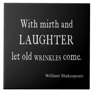Hon är bara liten hon är en häftig Shakespeare-cit Kakelplatta