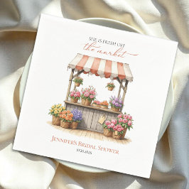 Hon är borta från marknaden Flower | Möhippa Pappersservett