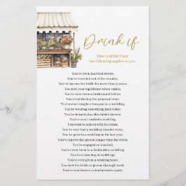 Hon är borta från marknaden och dricker om Möhippa