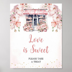 Hon är borta från Möhippan Kärlek är Sweet Poster