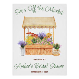 Hon är borta från Möhippan Välkommen Perfect Poster