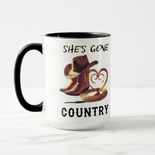 Hon är Borta Land Mugg