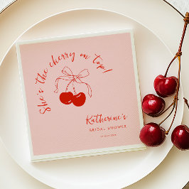 Hon är Cherry på Möhippans bästa Napkins Pappersservett