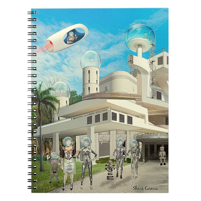 Hon är Cosmic Anteckningsbok (Framsidan)