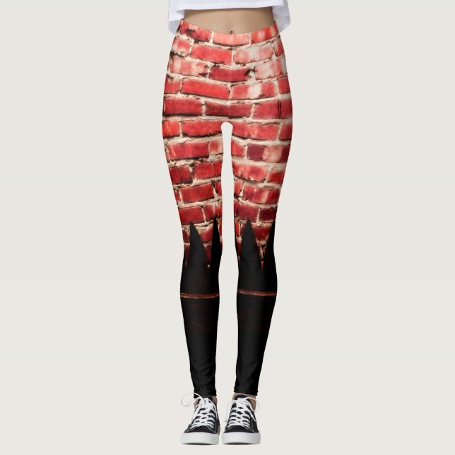 Hon är en Brick House Leggings (Framsida)