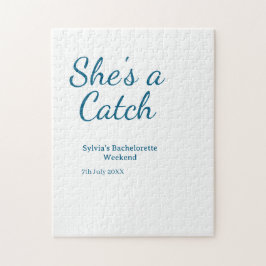 Hon är en fångst möhippa namn blå datum  pussel