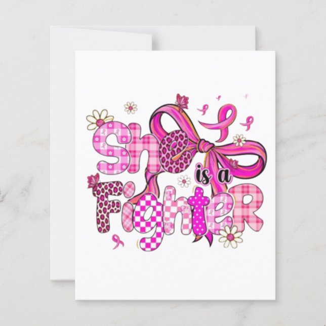 💪🎀 Hon är en fighter 💖🌸 (Framsida)