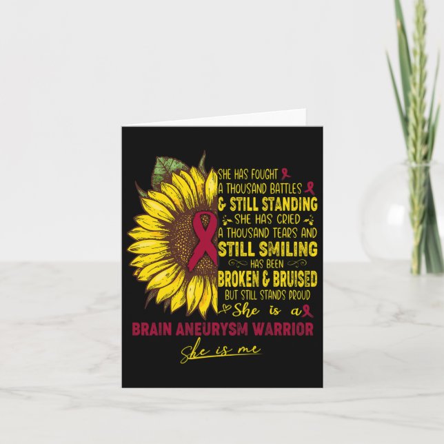 Hon är en hjärnförbrytare.. kort (Framsida)