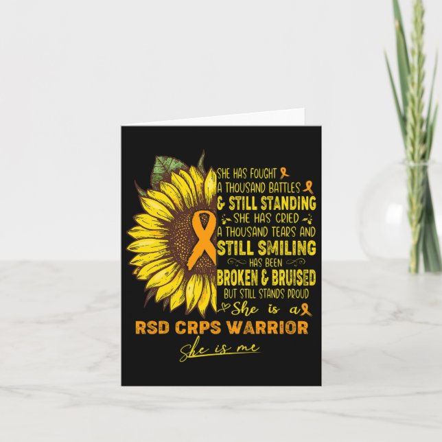 Hon är en RSD Crps Warrior. Kort (Framsida)