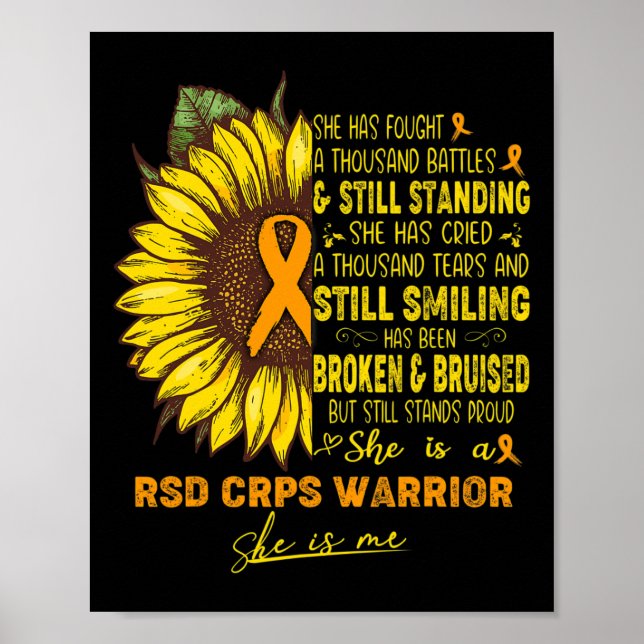 Hon är en RSD Crps Warrior. Poster (Framsidan)