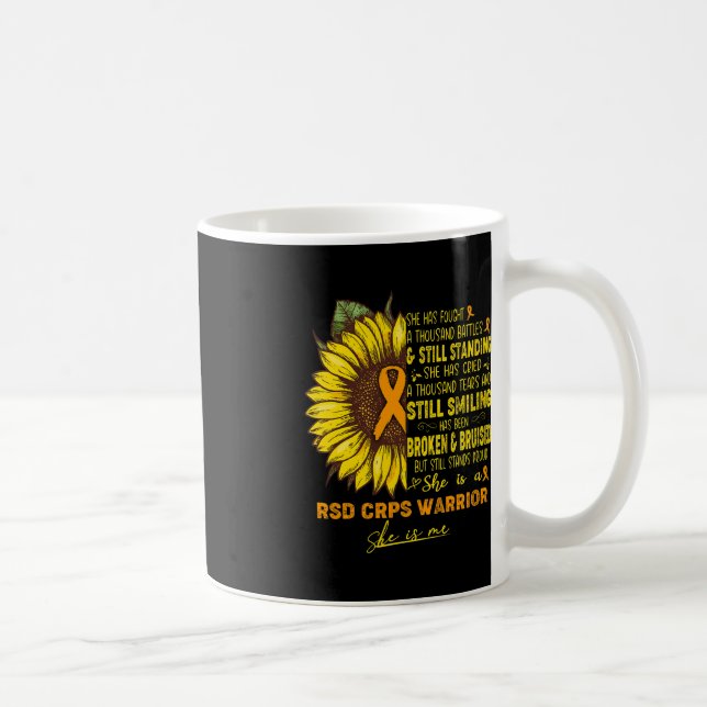 Hon är en RSD CRPS Warrior SHE. Kaffemugg (Höger)