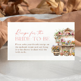 Hon är färsk från marknadsreceptet för Bride Tilläggskort