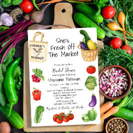 Hon är färsk från Möhippan för börsmatta Inbjudningar