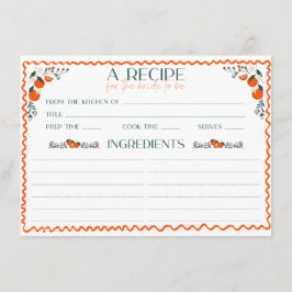 Hon är färsk från Möhippan Recipe på marknaden Tilläggskort