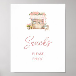 Hon är färsk från Möhippan Snacks Poster