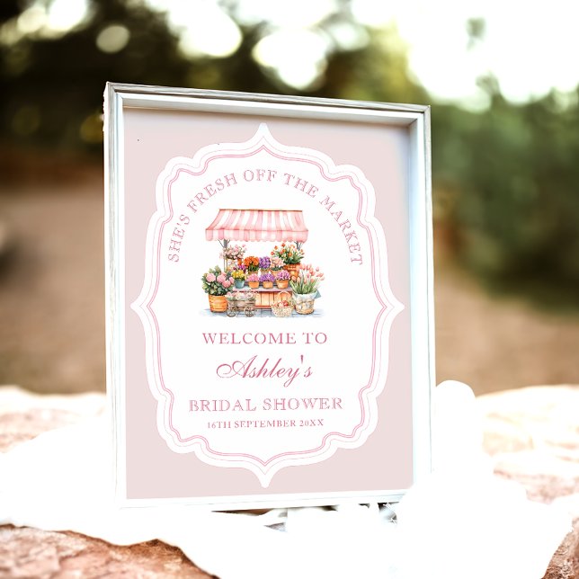 Hon är färsk från Möhippan Välkommen Poster (Skapare uppladdad)