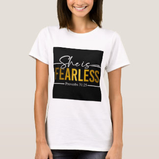 Hon är Fearless Shirt T