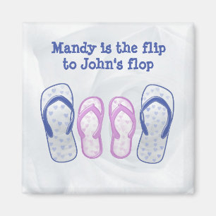 Hon är flip till min flopp. magnet