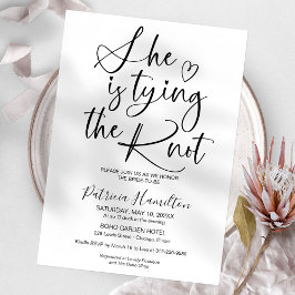 Hon är Gifter sig Möhippa Inbjudningar