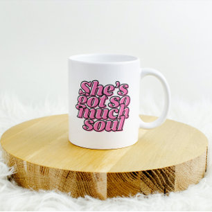 Hon är Har Soul Motivation Coffee Mugg