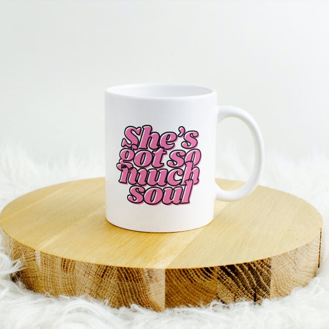 Hon är Har Soul Motivation Coffee Mugg (Skapare uppladdad)