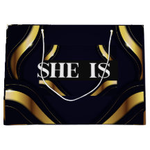 HON ÄR HENNES EGE CHEF Luxuy Gift-Bag