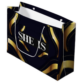 HON ÄR HENNES EGE CHEF Luxuy Gift-Bag