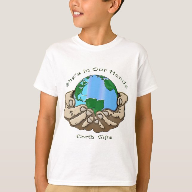 HON ÄR I HÄNDERNA-samlingen T-shirt (Framsida)