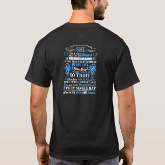 Hon är i mitt hjärta mitt MAMMA och min ängel T Shirt