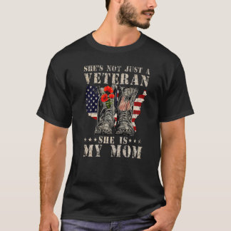 Hon är inte bara en veteran hon är min amerikanska t shirt
