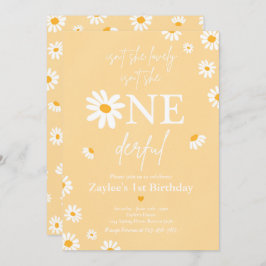 Hon är inte en underbar Boho Birthday. Inbjudningar