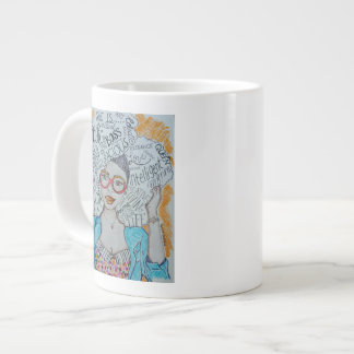 Hon är... Jumbo Mugg