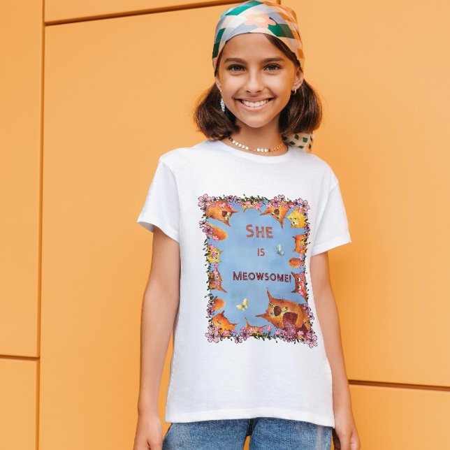 Hon är Meowsome! T Shirt (Skapare uppladdad)
