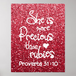 Hon är mer elak än Rubies Proverbs Glitter Poster