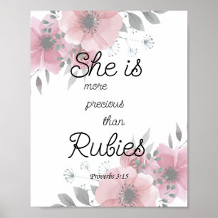 Hon är mer Precious än Rubies Poster