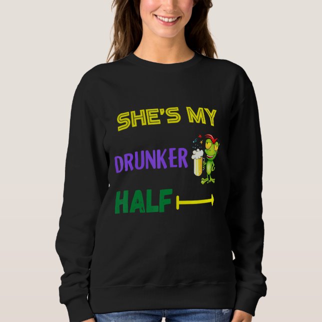 Hon är min Drunker Halva T Shirt (Framsida)