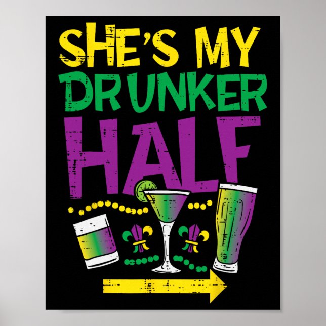 Hon är min Drunker som matchar lite Boykompis Mors Poster (Framsidan)