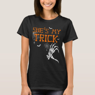 Hon är min grej, hon är mitt slag Halloween-par T Shirt