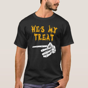 Hon är min lurendrejeri han är min godsak Söt matc T Shirt
