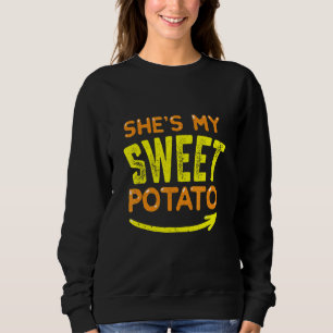 Hon är min sötpotatis... Du vet att jag Yam Couple T Shirt