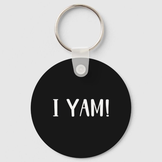 Hon är min sötpotatis i Yam Par Matching Nyckelring (Framsida)