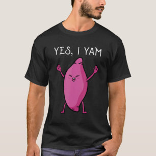 Hon är min sötpotatis. Ja, jag Yam-jubileet Matchi T Shirt