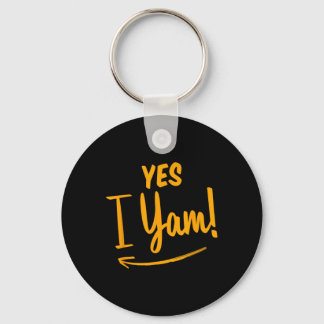 Hon är min sötpotatis jag Yam Matching lite tack Nyckelring