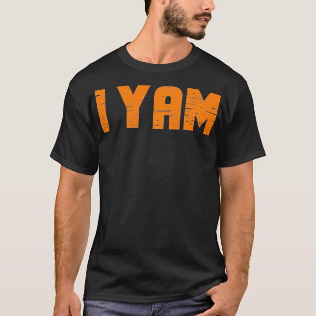 Hon är min sötpotatis jag Yam Matching Par Tack T Shirt (Framsida)