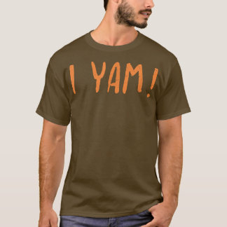 Hon är min sötpotatis jag Yam och Par Thanksgivi. T Shirt